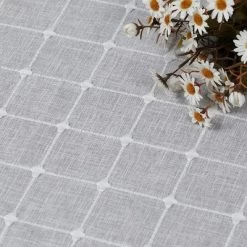 Trinity Farmhouse Kitchen Curtains Short Boho Linen Small Window Treatment