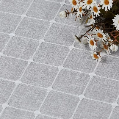 Trinity Farmhouse Kitchen Curtains Short Boho Linen Small Window Treatment