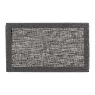World Rug Gallery Textline Bordered Anti-Fatigue Standing Mat - Image 11