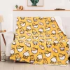 The Northwest Company Sanrio Gudetama Shell Shorts Silk-Touch Throw Blanket | 50 X 60 Inches