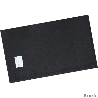 Sunnydaze Decor Sunnydaze Indoor Rubber And Polypropylene Nonslip Entrance Kitchen Mat Rug - 17" X 29" - Image 2