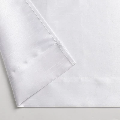 Kate Aurora Parisian Living Complete 3 Piece Lightweight Sheer Cafe Kitchen Curtain Tier & Valance Set - Image 3