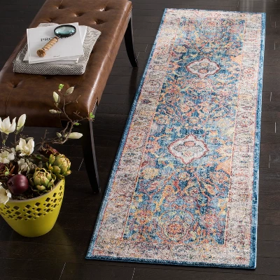 Greenwich Floral Design Loomed Area Rug - Safavieh