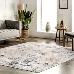 NuLOOM Danae Abstract Machine Washable Area Rug