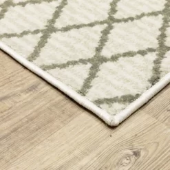 Gabriella Lines Rug Ivory/Gray - Captiv8e Designs
