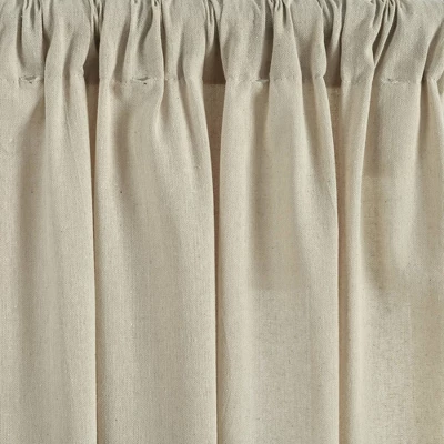 Boho Pom Pom Tassel Linen Window Curtain Panel - Lush Décor - Image 5