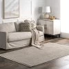 NuLOOM Solid Farmhouse Fringe Area Rug