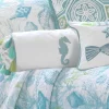 Ocean Springs - Seahorse Neck Roll Decorative Pillow - Levtex Home