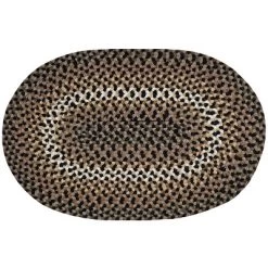 Woodbridge Braid Collection 100% Wool Durable Mildew & Moisture Resistant Reversible Indoor Area Utility Rug - Better Trends