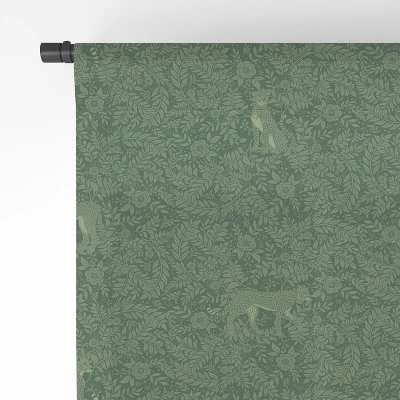 Avenie Cheetah Spring Collection IX Single Panel Sheer Window Curtain - Society6 - Image 3