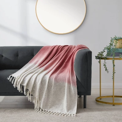 50"x60" Toni Ombre Slub Throw Blanket - Refinery29 - Image 7