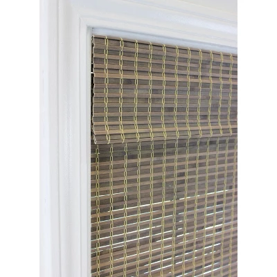 Radiance Newport 23x64-in Cordless Driftwood Roman Shade - Image 5