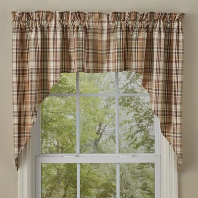 Park Designs Thyme Window Swag - Tan