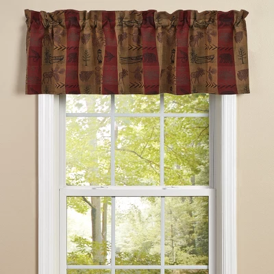 Park Designs High Country Valance - 72''L Brown