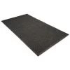 2'x3' Rectangle Solid Plastic Floor Mat Black - Guardian