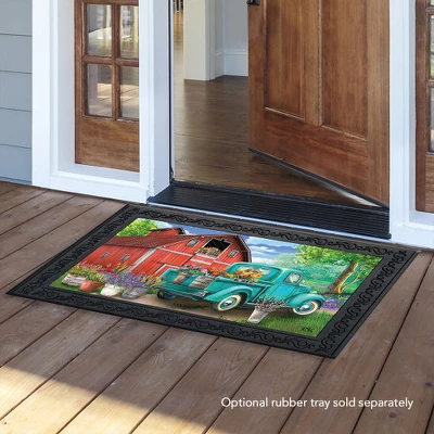 Farm In Spring Doormat Indoor Outdoor 30" X 18" Briarwood Lane - Image 2