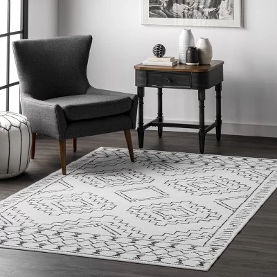 NuLOOM Noa Machine Washable Moroccan Area Rug