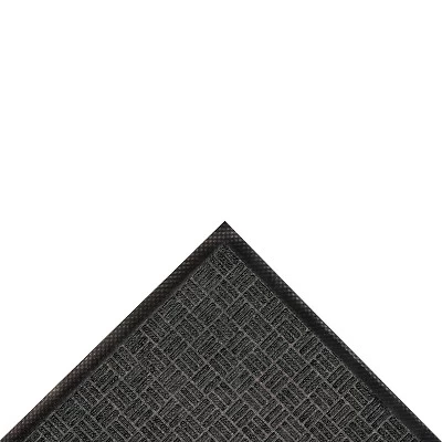 2'x3' Solid Doormat Charcoal - HomeTrax - Image 2