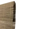 96" X 72" Outdoor Imperial Matchstick Rayon From Bamboo Cord-Free Natural Rollup Blinds Driftwood - Radiance