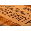 1'4" X 2'4" Autumn Skies Pumpkin Pies Indoor/Outdoor Coir Doormat Orange/Brown - Entryways