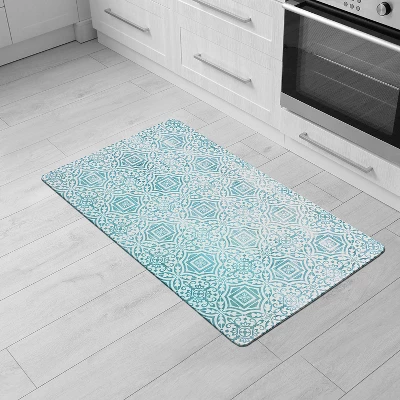 World Rug Gallery Boho Tile Anti-Fatigue Standing Mat - Image 4