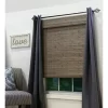 Brooklyn 48-in Cordless Driftwood Bamboo Roman Shade
