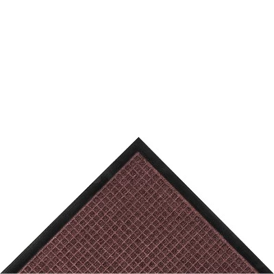 3'x4' Solid Dotted Doormat Burgundy/Black - HomeTrax - Image 3