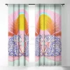 Sewzinski Loud Tigers Single Panel Sheer Window Curtain - Society6