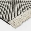 Chevron Woven Area Rug Black/White - Project 62™