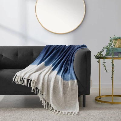 50"x60" Toni Ombre Slub Throw Blanket - Refinery29 - Image 6