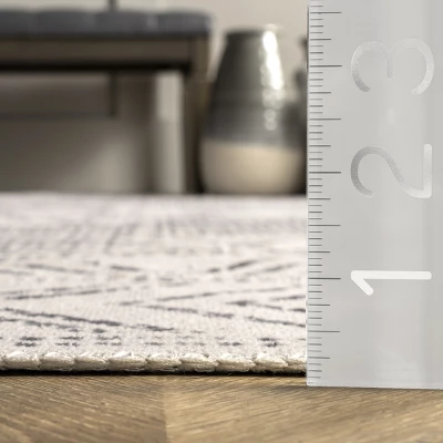 NuLOOM Mia Machine Washable Geometric Medallion Area Rug - Image 2