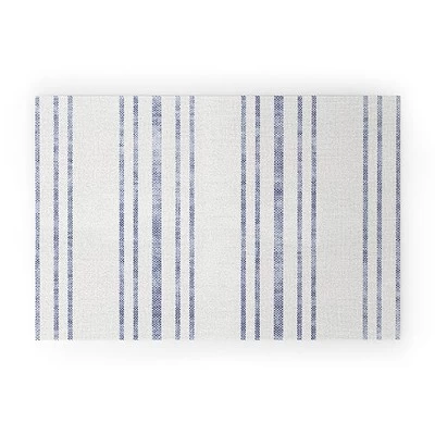 Holli Zollinger AEGEAN MULTI STRIPE Looped Vinyl Welcome Mat - Society6 - Image 5