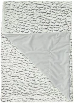 Mina Victory Fur HF007 Blue White 50" X 60"