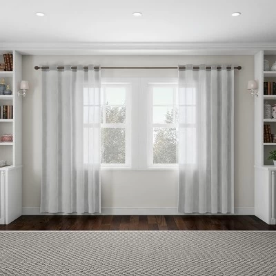 Hastings Home Curtain Rod, Bronze With Cone Finials - Image 3