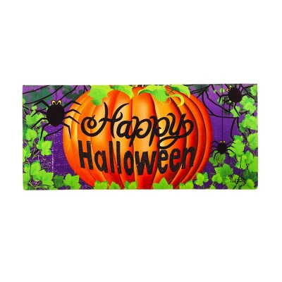 Evergreen Indoor Outdoor Doormat Bundle Set Of 5 - Frame And 4 Welcome Seasonal Inserts Halloween Pumpkin Gnome Gather Harvest Thanksgiving - Image 2