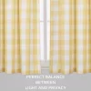 Trinity Buffalo Plaid Gingham Rod Pocket Half Window Cafe Curtains Kitchen Bathroom Window