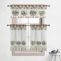 Laural Home Loving Floral Basket 3-Pc. Kitchen Tier Set