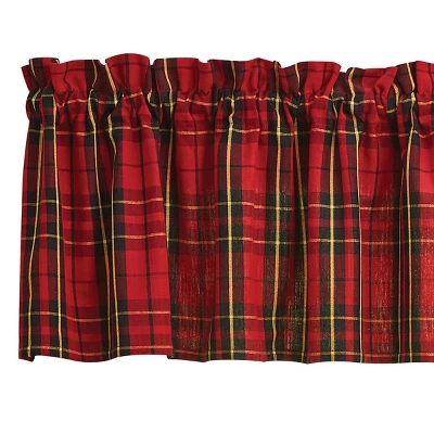 Park Designs Sportsman Plaid Valance - 72''L - Image 2