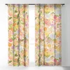Alja Horvat Nostalgia In The Garden Single Panel Sheer Window Curtain - Society6