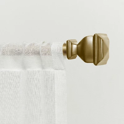 Exclusive Home Napoleon 1" Indoor/Outdoor Curtain Rod And Finial Set - Image 4