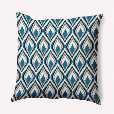 16"x16" Feathers Square Throw Pillow - E By Design - Image 6