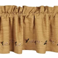 Home Collections By Raghu Candy Cane Vine Valance, 72x15.5