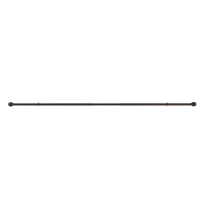 Hastings Home Bronze Curtain Rod With Cone Finials - Image 6