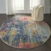 Nourison Celestial Abstract Contemporary Multicolor Indoor Rug