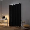 1pc 40"x96" Blackout Cyrus Thermal Curtain Panel Black - Sun Zero