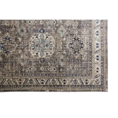 Bellini Transitional Medallion, Taupe/Gray/Blue, 2' X 3' Accent Rug - Image 7