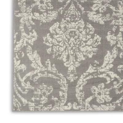 Nourison Jubilant Ornate Damask Indoor Area Rug - Image 8