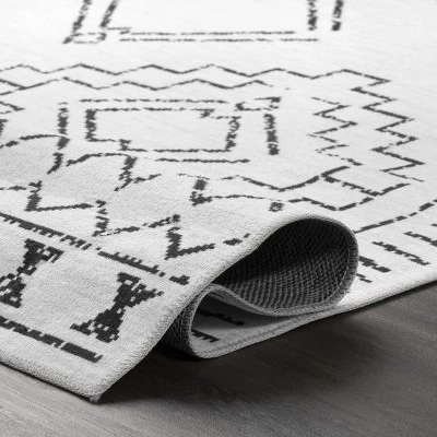 NuLOOM Noa Machine Washable Moroccan Area Rug - Image 3