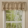 Park Designs Star Vine Embroidered Valance 60" X 14"