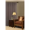 Decorative Drapery Single Rod Set With Acron Cage Finials Oil Rubbed Bronze - Lumi Home Furnishings